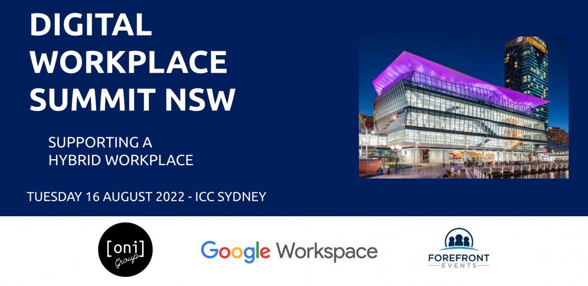 Digital Workplace Summit NSW - ICC Sydney