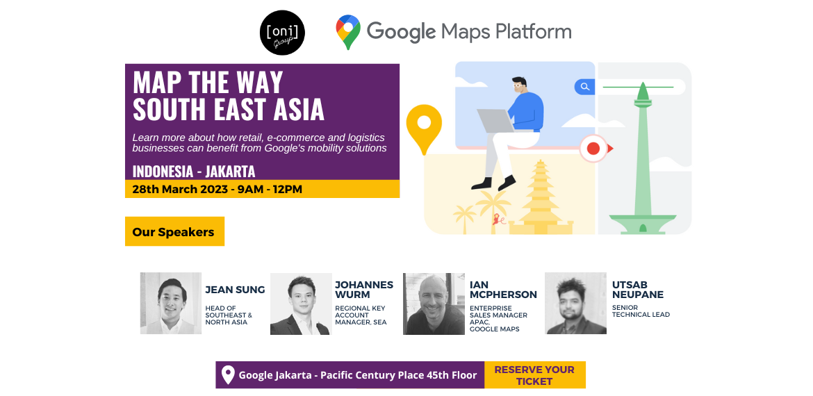 Map The Way South East Asia - Indonesia - 28th March