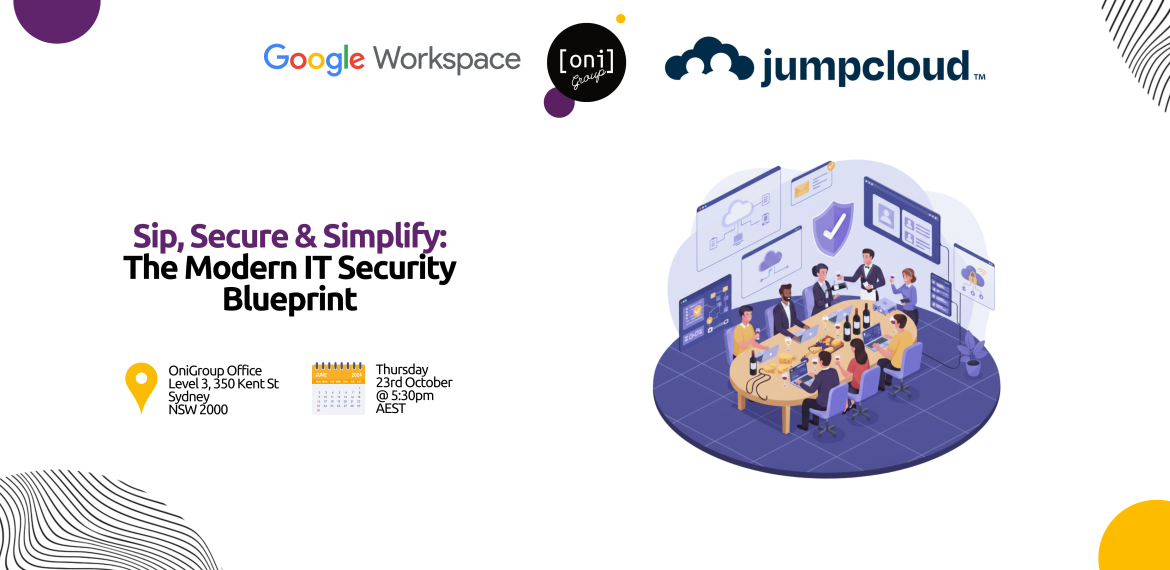 Sip, Secure & Simplify: The Modern IT Security Blueprint for Google Customers