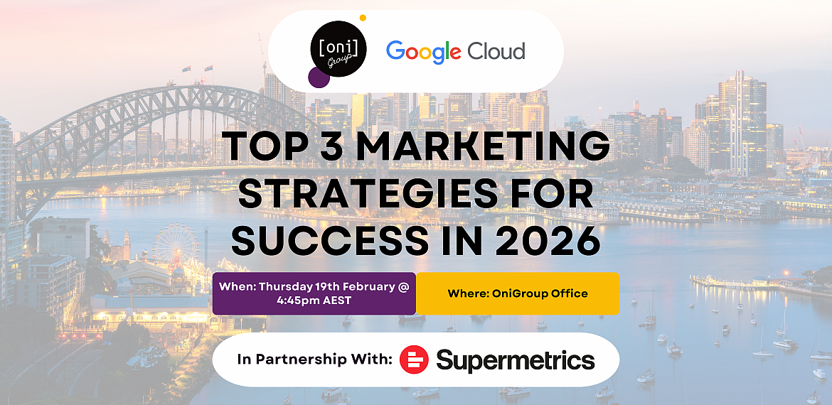 Event: Top 3 Marketing Strategies for Success in 2026