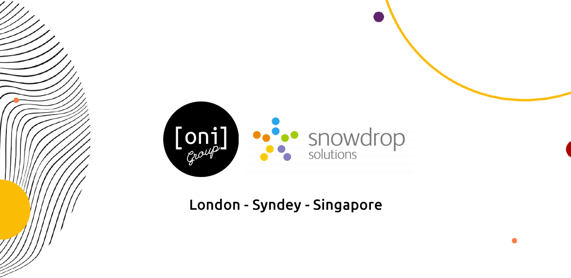 Snowdrop Solutions and OniGroup sign partnership agreement to promote joint location-enrichment offering to banks and FinTechs in Asia-Pacific